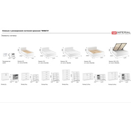 Шкаф «Чикаго» 2д2ящ, белый фото 5