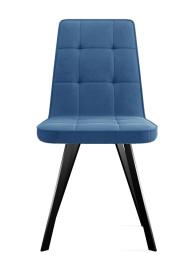 Стул DikLine 207 B8 BLUE  /ножки черные фото 3
