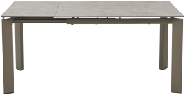 Стол CORNER 120 MATT LATTE STONE SOLID CERAMIC / TAUPE, ®DISAUR фото 2
