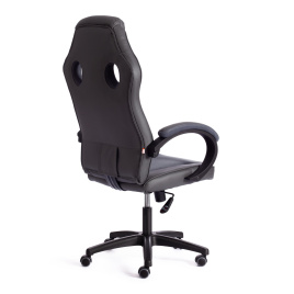 Кресло RACER GT new кож/зам/ткань, металлик/серый, 36/12 фото 3