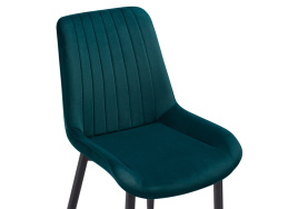 Стул на металлокаркасе Seda-1 green / gold / black фото 5
