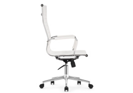 Компьютерное кресло Reus pu white / chrome фото 4