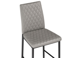 Барный стул Teon gray / black фото 5