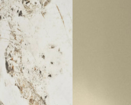 Стол МАТИАС (MATIAS) 180 цвет ПАНДОРА (GLOSS LUXURY PANDORA SOLID CERAMIC) / ШАМПАНЬ, ®DISAUR фото 2