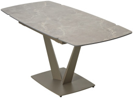 Стол ALATRI 120 MATT LATTE STONE SOLID CERAMIC / TAUPE, ®DISAUR фото 5