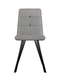 Стул DikLine 280 B22 GREY, ножки черные фото 4