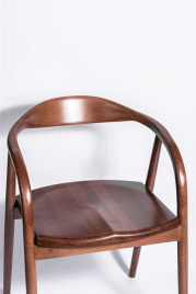 Полукресло венское Диона (светлый орех) жесткое сиденье фото 2