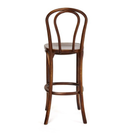 Стул THONET CLASSIC BAR CHAIR (mod.СE6069) дерево вяз, 43*50.5*111, Темный Орех (№5) фото 3