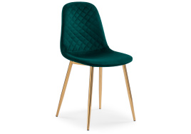Стул на металлокаркасе Dabl green фото 1