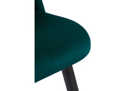 Стул на металлокаркасе Gabi 1 green / black фото 5