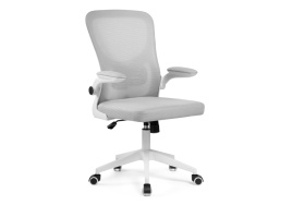 Офисное кресло Konfi light gray / white фото 1