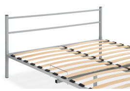 Кровать Фади 120х200 серая фото 5