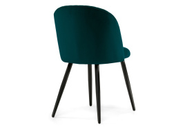 Стул на металлокаркасе Gabi 1 green / black фото 3