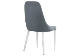 Стул на металлокаркасе Kora white / gray фото 5