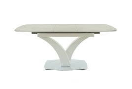 Стол Нотр Дам MODERNE стекло OPTIWHITE 1400(1800)*850, Капучино фото 1
