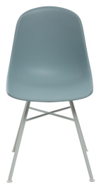Стул BONNIE 292-CPP ICE BLUE/ WHITE на металлическом каркасе  М-City фото 2