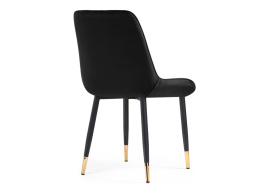 Стул на металлокаркасе Seda-1 black / gold / black фото 4