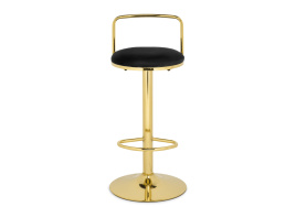 Барный стул Lusia black / gold фото 2