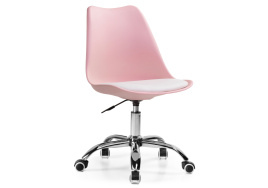 Офисное кресло Kolin pink / white фото 1