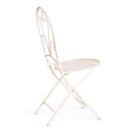 Стул Love Chair (PL08-11140) стальной сплав, античный белый, 40х47,5х94 см фото 5