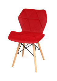 Стул S-879MT (RED B-1016) velvet