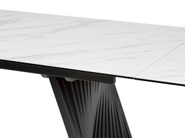 Стол IVAR 200 MARBLES KL-99 Белый мрамор, итальянская керамика, ®DISAUR фото 4