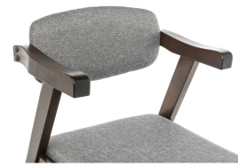 Стул деревянный Fit cappuccino / grey фото 3
