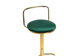 Барный стул Lusia green / gold фото 5