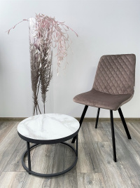 Стул DAIQUIRI BLUVEL-38 LATTE, велюр М-City фото 2