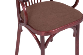 Стул Венский мягкий (махагон, ткань ткань М09) фото 3