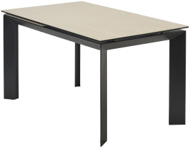 Стол CREMONA 180 TL-142, испанская керамика / черный каркас, ®DISAUR фото 1