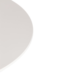 Стол Tulip/Тулип (мод. 011) металл, МДФ, белый, Д90х75см фото 2