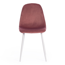 Стул BREEZE (mod. 4724) / 1 шт. в упаковке вельвет/металл, 44 х 53 х 87 см, Coral (коралловый) HLR44 фото 5
