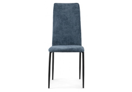 Стул на металлокаркасе Tod black / blue фото 3