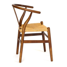 Стул Wishbone/Вишбон (мод.CB2212) дерево вяз, 57х50,5х79,5, темный орех №5  фото 2