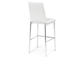 Барный стул Teon white / chrome фото 4