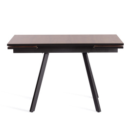Стол VIGO ЛДСП/HPL/металл,  120 x 80 x 30 х 30 х 75 см, Дуб Вотан/чёрный фото 3