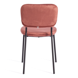 Стул CAROL (mod. UC06) / 1 шт. в упаковке металл, вельвет, 45 х 56 х 82 см, Coral (коралловый) HLR44 фото 4