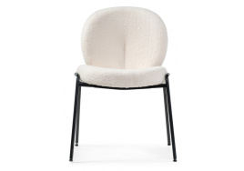 Стул на металлокаркасе Kalipso 1 white / black фото 4