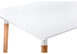 Стол деревянный Table 120 white / wood фото 5
