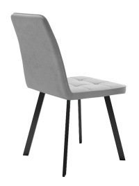 Стул DikLine 207 B22 GREY /ножки черные фото 3