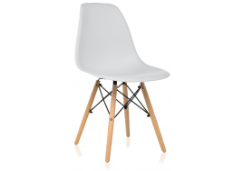 Стул деревянный Eames PC-015 white фото 1