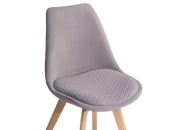 Стул деревянный Bonuss light gray / wood фото 5
