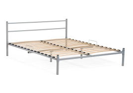 Кровать Фади 120х200 серая фото 2