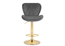 Барный стул Porch dark gray / golden фото 2