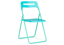 Пластиковый стул Fold складной blue фото 1