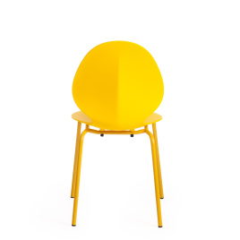 Стул EBAY (mod 03) / 1 шт. в упаковке металл/пластик, 52x46x83.5, желтый фото 4