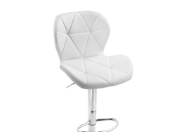 Барный стул Trio white / chrome фото 5
