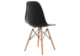 Пластиковый стул Eames PC-015 черный фото 5