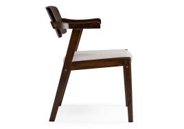 Стул деревянный Velma dirty oak / light beige фото 4